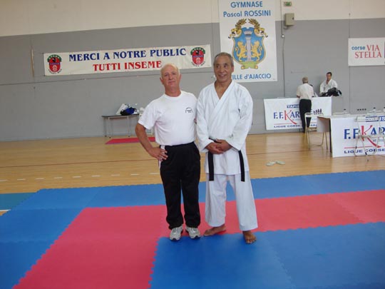 il tecnico Fais col m° Nakashi